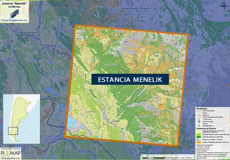 topografía Rio Condor